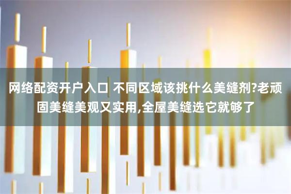 网络配资开户入口 不同区域该挑什么美缝剂?老顽固美缝美观又实用,全屋美缝选它就够了